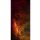 Red Nebula 72" x 36" - One-sided rubber mat