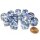 Chessex: Nebula - D6 Set (12) - Dark Blue/White