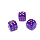 Chessex: Fluoreszierende - (36) - Borealis Royal Purple Luminary/White