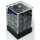 Chessex: Gemini - D6 Set (36) - Black Shell/White