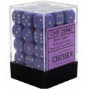 Chessex: Gesprenkelte - D6 Set (36) - Speckled Silver Tetra/Silver