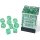 Chessex: Luminary - D6 Set (36) - Borealis Light Green/Gold