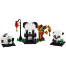 LEGO BrickHeadz - 40466 Pandas fürs chinesische Neujahrsfest