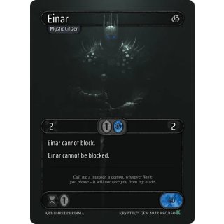 080 - Einar - Rainbow Foil