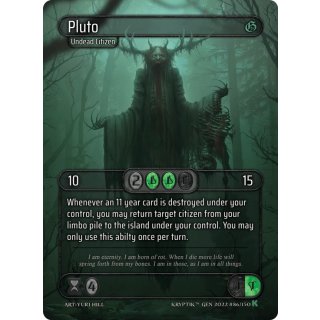 086 - Pluto - Rainbow Foil