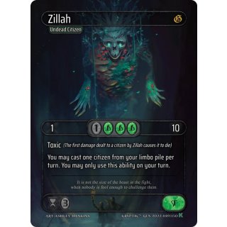 089 - Zillah - Rainbow Foil