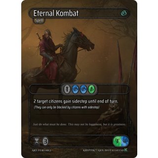 150 - Eternal Kombat - Rainbow Foil