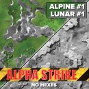 BattleTech: BattleMat - Alpha Strike Alpine/Lunar - Playmat