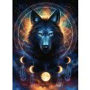 Color Star Line: Leuchtender Wolf (500 Teile)