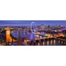 Panorama: London bei Nacht - Puzzle (1000 Teile)