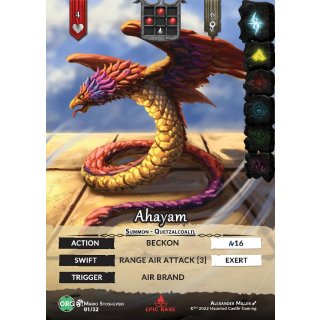033 - Foil Epic Rare -01 - Ahayam