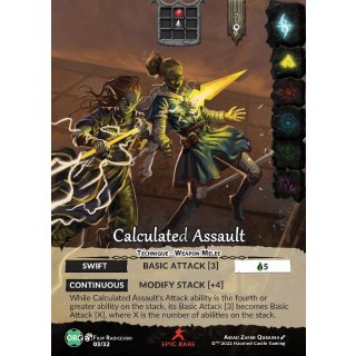 039 - Foil Epic Rare -03 - Calculated Assault