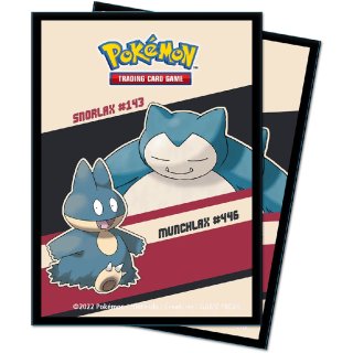 Ultra Pro: Pokémon - Snorlax & Munchlax - Standard Size Sleeves (65)