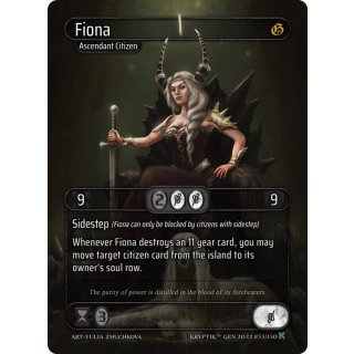 033 - Fiona - Rainbow Foil
