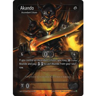 052 - Akando - Rainbow Foil