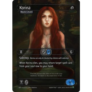 069 - Korina - Rainbow Foil