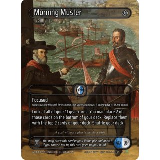 134 - Morning Muster - Rainbow Foil