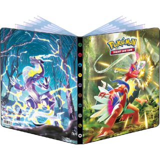 Ultra Pro: 9 Pocket Portfolio - Pokémon Scarlet and Violet - Koraidon and Miraidon