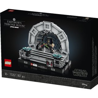 LEGO Star Wars - 75352 Thronsaal des Imperators – Diorama