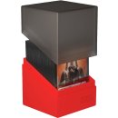 Ultimate Guard: Boulder Deck Case 100+ SYNERGY - Schwarz/Rot