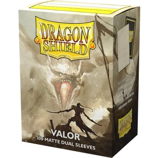 Dragon Shield: Dual Matte Sleeves - (100 Sleeves) - Valor