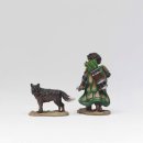 WizKids Painted Miniatures - Boy Ranger & Wolf
