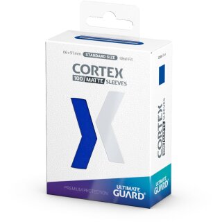 Ultimate Guard: Cortex Matte Standardgröße - Sleeves (100) - Blau