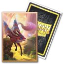 Dragon Shield: Brushed Art Sleeves - The Fawnix (100 Sleeves)