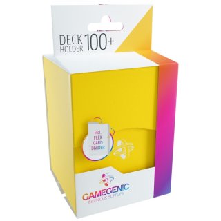 Gamegenic: Deck Holder 100+ - Gelb