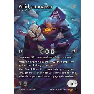 001 - Adriel, Archaic Aspirant