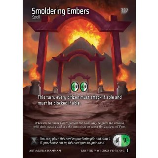 134 - Smoldering Embers