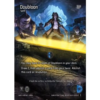 117 - Doubloon - Rainbow Foil