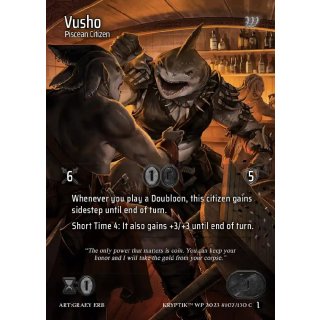 107 - Vusho - Rainbow Foil