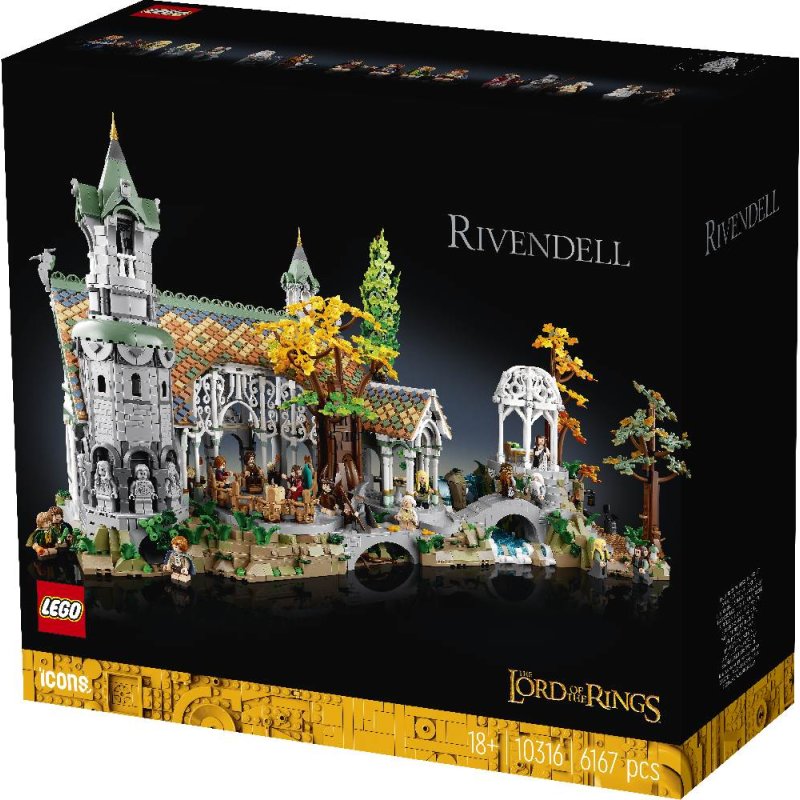 LEGO Icons - 10316 Der Herr der Ringe: Bruchtal, 499,99