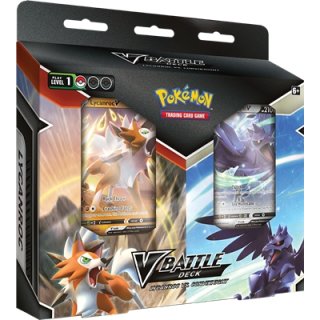 Pokémon: V Battle - Deck Bundle - Lycanroc vs. Corviknight - EN