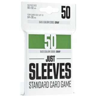 Gamegenic: Just Sleeves - Standard Card Game - Green (50 Sleeves)