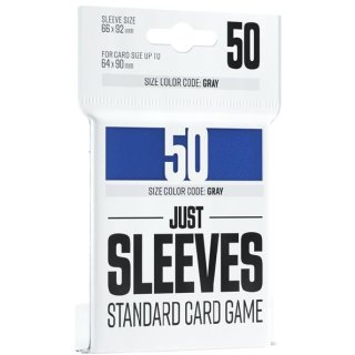 Gamegenic: Just Sleeves - Standard Card Game - Blue (50 Sleeves)