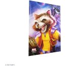 Gamegenic: Marvel Champions Fine Art Sleeves - Rocket Raccoon (51 Sleeves)