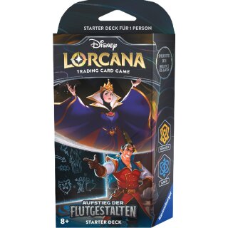 Disney Lorcana: Aufstieg der Flutgestalten - Starter Set - DE - Berstein/Saphir