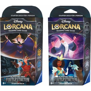 Disney Lorcana: Aufstieg der Flutgestalten - Starter Set (2x Packs) - DE