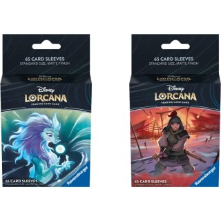 Disney Lorcana: Aufstieg der Flutgestalten - Sleeves (65) - Auswahl