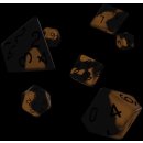 Oakie Doakie: Dice Würfel RPG-Set - Glow in the Dark - Lava (7)