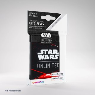 Star Wars: Unlimited - Art Sleeves - Space Red