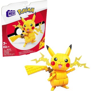 Pokémon: Mega Construx - Medium Pikachu 10cm