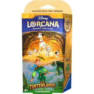 Disney Lorcana: Die Tintenlande - Starter Set - DE - Bernstein - Smaragd
