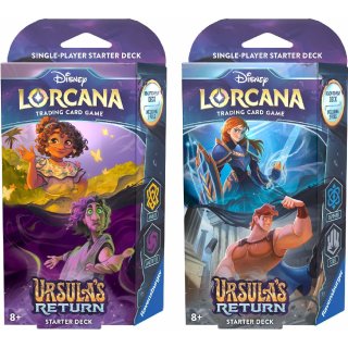 Disney Lorcana: Ursulas Return - Starter Set Bundle (2 Decks) - EN