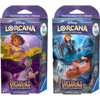 Disney Lorcana: Ursulas Rückkehr - Starter Set Bundle (2 Decks) - DE