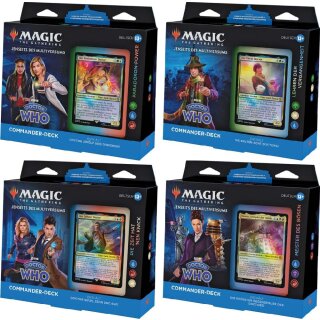 MTG: Doctor Who - Commander Deck - DE - Auswahl