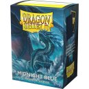 Dragon Shield: Standard Sleeves - Matte (100 Sleeves) - Midnight Blue