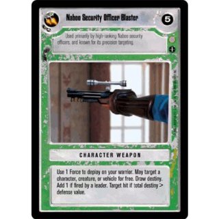 Naboo Security Officer Blaster
